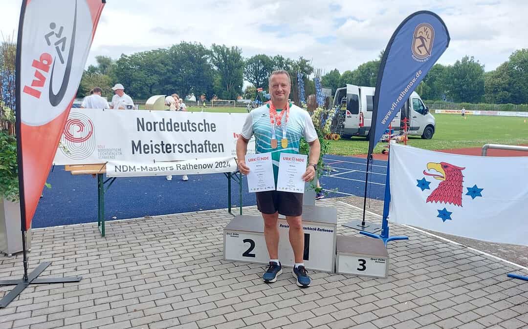 Andreas Obermüller auf Medaillenjagd