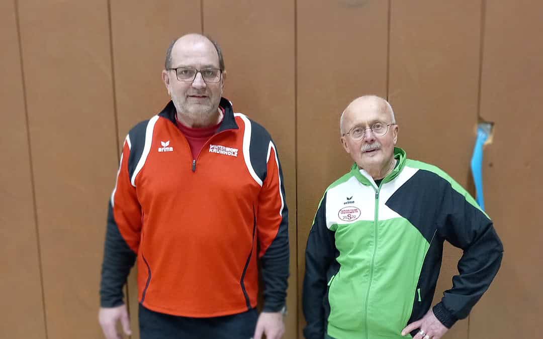 Rainer und Heiner zur Masters-DM