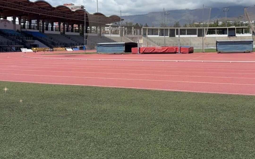 Vier Athletinnen der LG Papenburg – Aschendorf beim Oster-Trainingslager der NLV-Landeskader