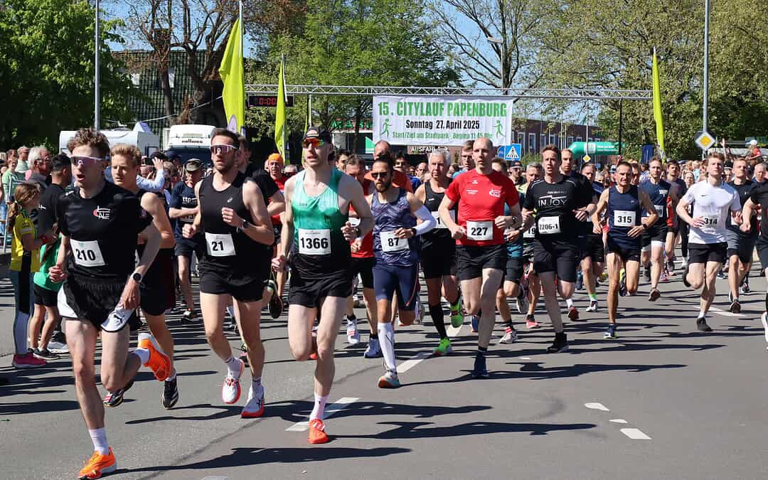 Melderekord beim Papenburg Citylauf und Top-Bedingungen – Talente zeigen ihr Können