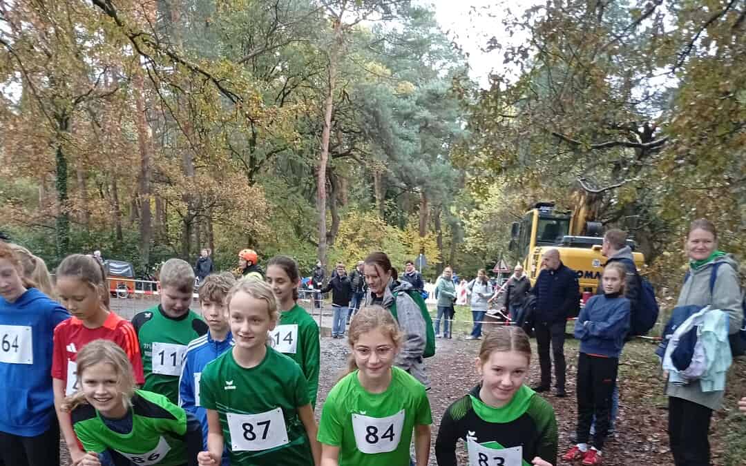 3 x Podium beim Crosslauf in Hesepe