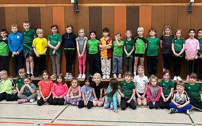 Weihnachtsfeier bei der U8-U12