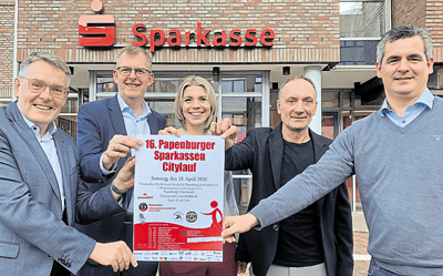 Zeitungsartikel neuer Sponsor beim Citylauf