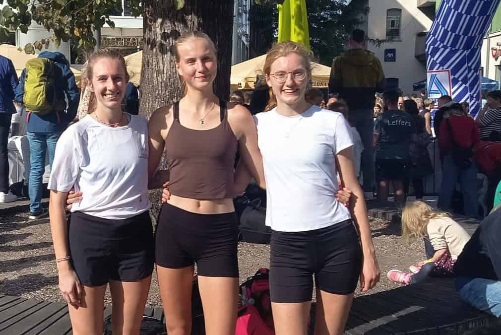 Sophie und Leonie verbessern 5 km Kreisrekorde!