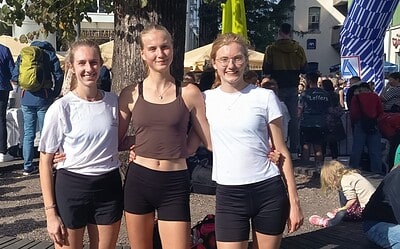 Sophie und Leonie verbessern 5 km Kreisrekorde!